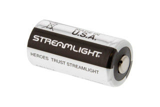 The Streamlight CR123A 3V battery is perfect for powering your favorite weapon light and features a 10 year shelf life